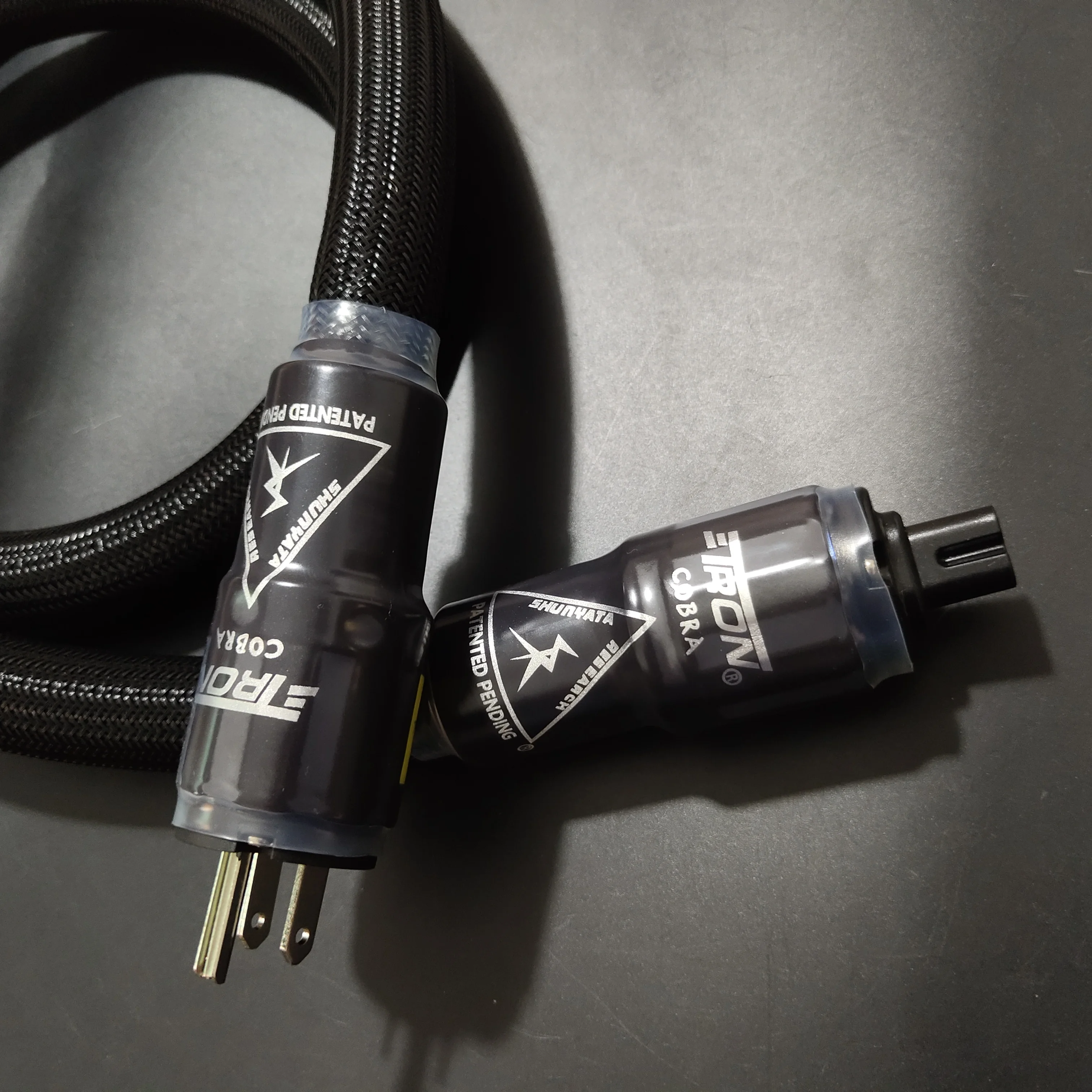 Snake King Hi-End Snake Shunyata Ricerca Hifi Audio Cavo Di Alimentazione A 2 Pin Americano Ed Europeo Schuoko Audiophile Cavo Di Alimentazione A 2 Fo