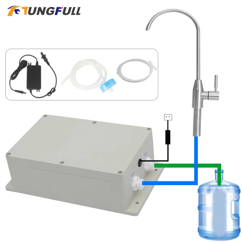 

12V Electric Galley Water Pump Faucet Automatic Water Suction Pump 1.5 L/ min Boat Caravan Motorhome Kitchen Water Pump