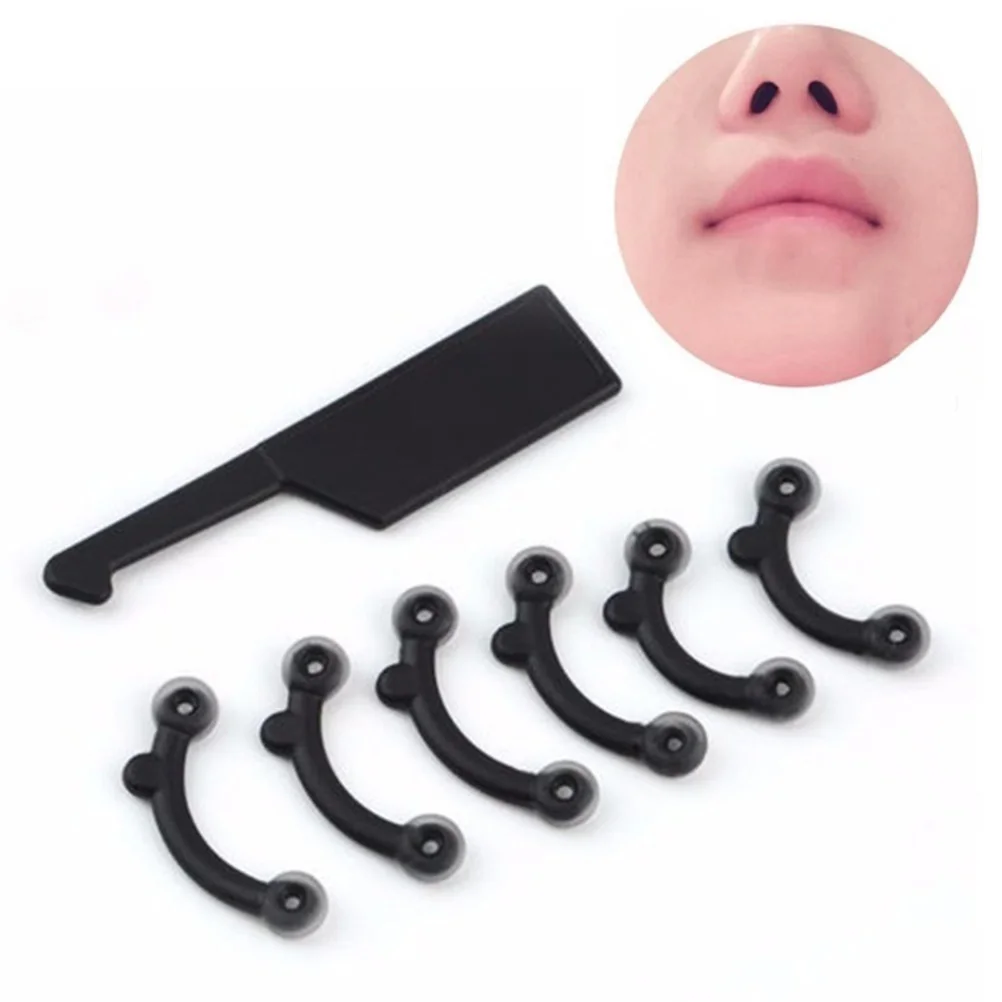 1 Set Nose Up Shaping Shaper Lifting Bridge Straightening Beauty Nose Clip Face Fitness Facial Clipper Corrector Tools