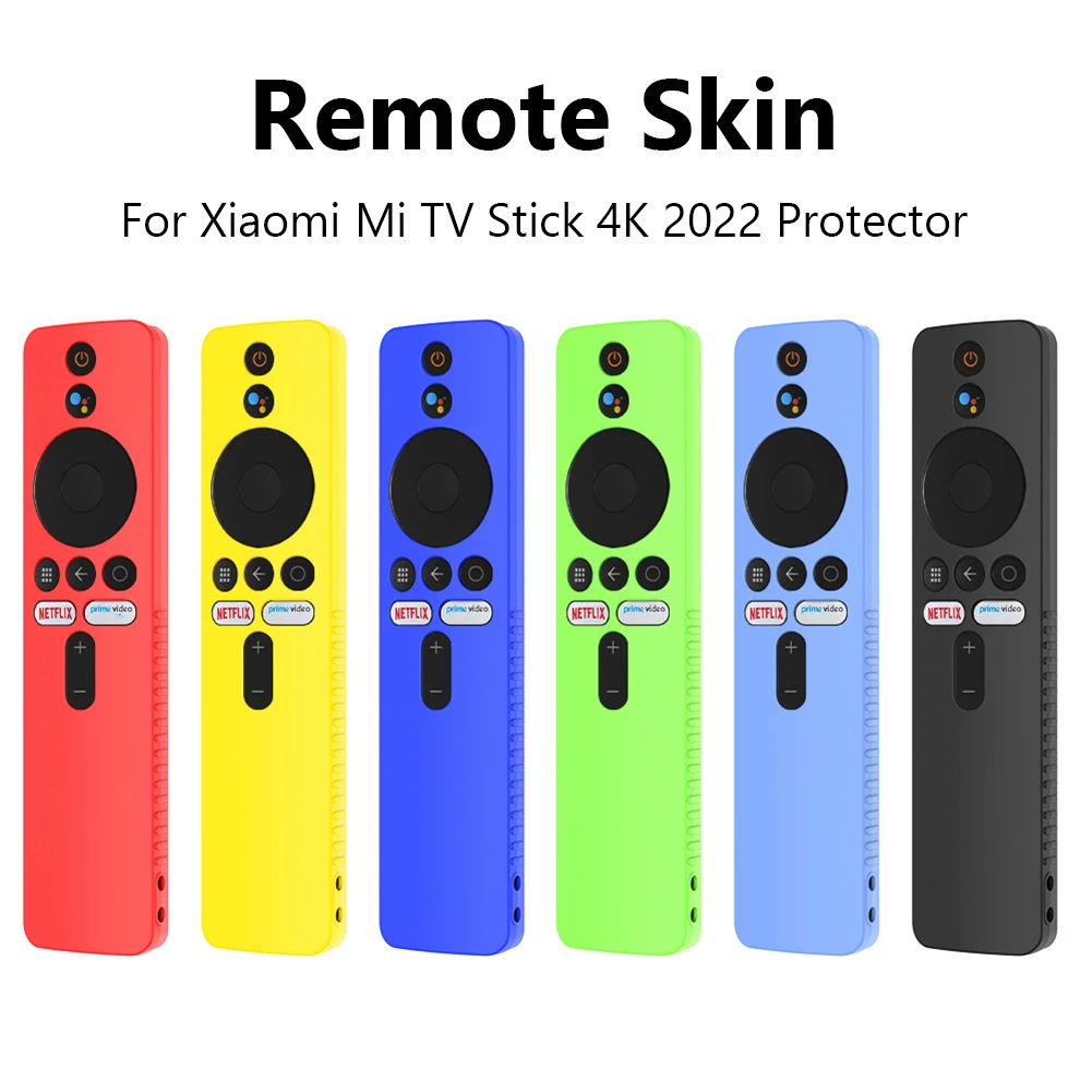 Custodia per telecomando in Silicone per Xiaomi Mi TV Stick 4K 2022 Cover  per telecomando protezione antiurto con cordino _ - AliExpress Mobile