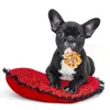 10PCS New Flower Pets Collar Accessories Dog Bowtie Big Flower-Collar Movable Fashion Dogs Bow Ties Collar Pet Supplies 4