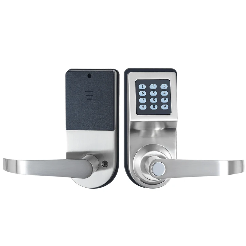 Electronic Keypad Keyless Card Code Door Lock with Remote Control, Electric Mechanical Remote Control Door Lock