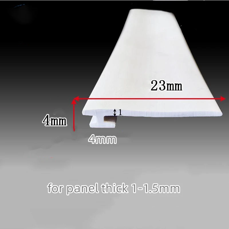 Edge Encloser Shield para Vidro, Painel De