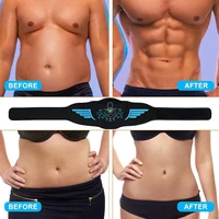 EMS Abdominal Toning Belt Muscle Toner Abs Trainer Electric USB Recharge Body Waist Massager Weight Loss Fitness Equiment Unisex - Image 6