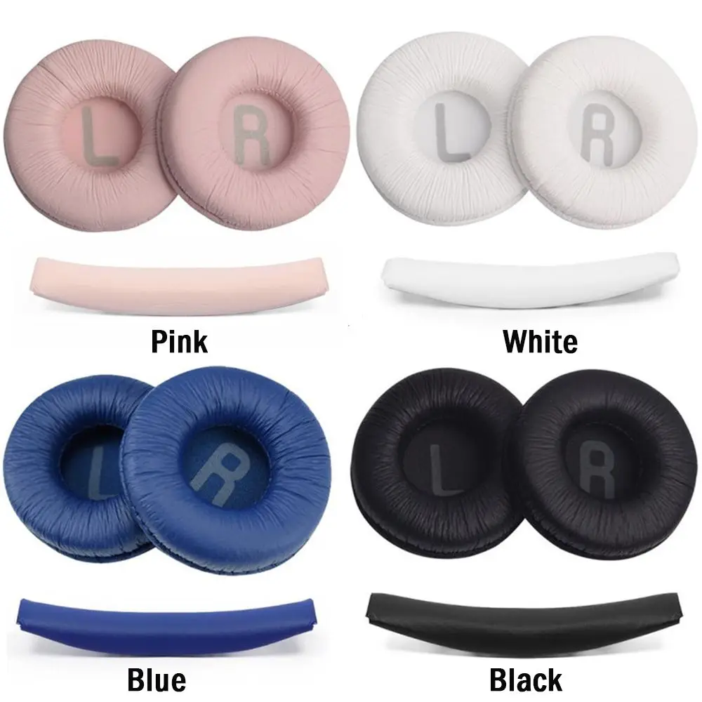 Ear Pads Replacement New Soft Foam Protein Leather Headphone Cushion Cover for Tune600BT T520BT T510BT T500BT T450BT