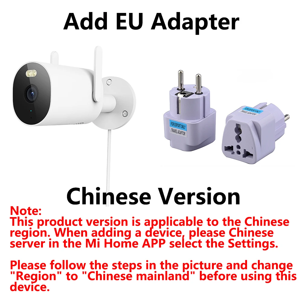 Aggiungi adattatore EU
