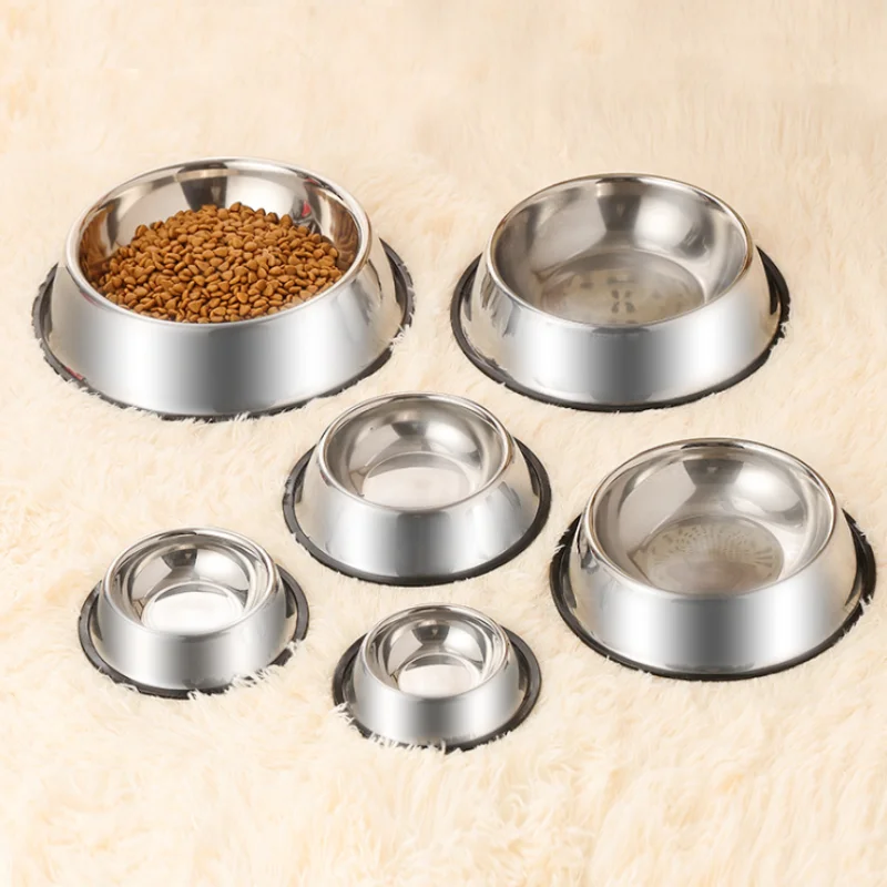 High Quality Stainless Steel Dog Bowl AntiGulping Slow Feeder Safe
