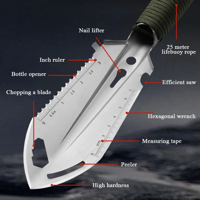 Multi-Purpose Folding Shovel