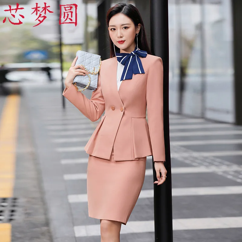 Gezicht omhoog hoek condoom Dames lente herfst elegante blazer broek pakken office dames casual  business 3-delige set vrouwen mode werkkleding broek pak _ - AliExpress  Mobile