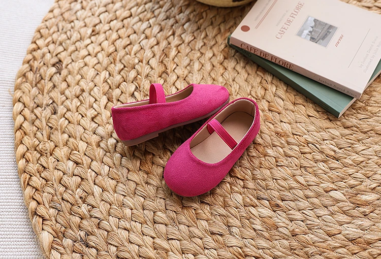 Mode Kinder Ballett Kleider Schuhe Frühling Herbst Neue Mädchen Leder Schuhe Prinzessin Einfache Casual Kinder Flache Schuhe Non-slip sohle – Detail 30