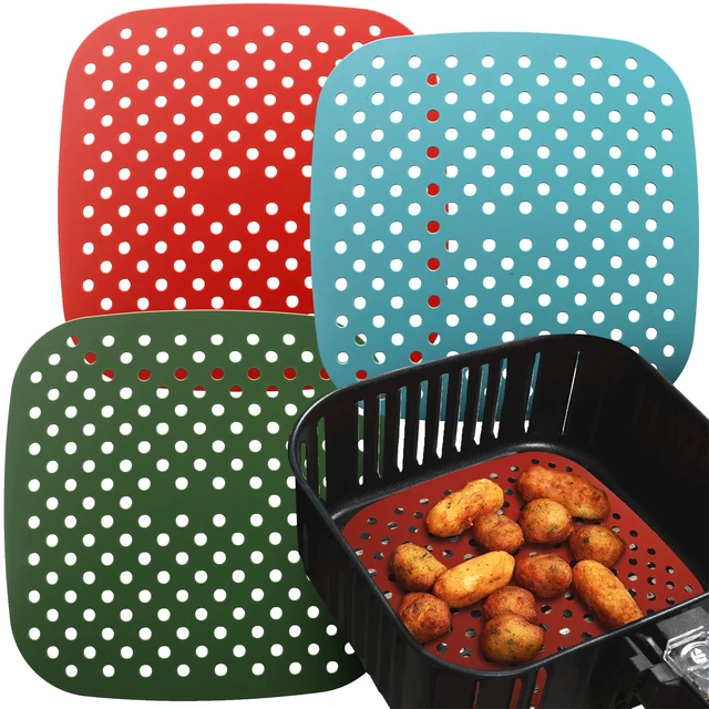 Silicone Liners Air Fryers  Silicone Air Fryer Accessories - Silicone Air  Fryer - Aliexpress