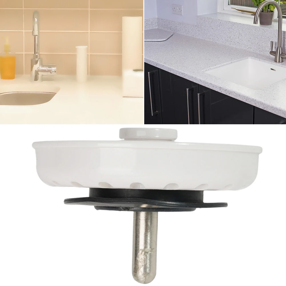 Filters Sink Strainers 1/3Pcs Sink Stainless Steel Supplies Tool Basket Drainage Kitchen Plug Prevent Clogging