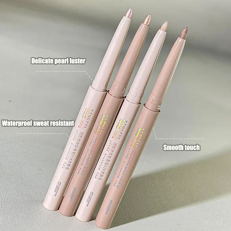Eyeshadow Eyeliner Matte Brightening Lying silkworm Shadow Pen Dual-use Eyeliner Gel Pen Beige Skin Tone Concealer Smooth Contour