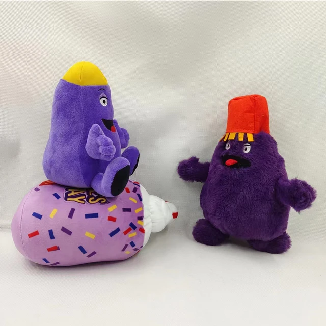 Grimace Birthday Color Doll Grimace Plush Toy Grimace Shake Cup Plush Game  Stuffed Soft Toy Mascot Pillow Gift Boy Children Kids - Movies & Tv -  AliExpress