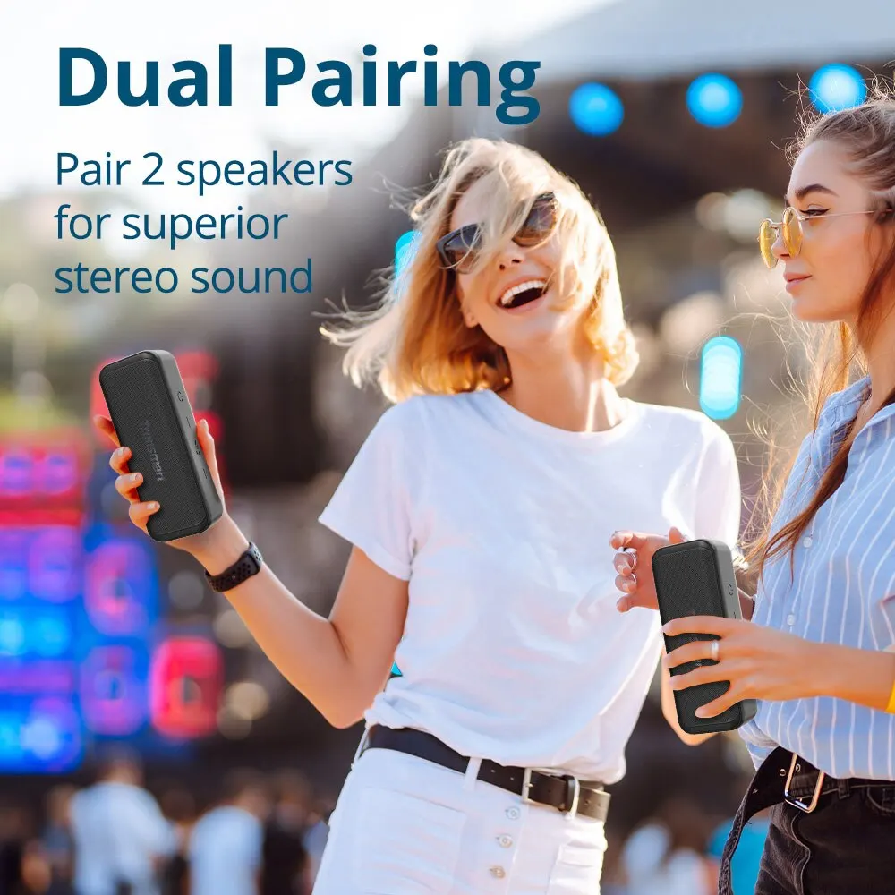 Bluetooth speaker Tronsmart T2 Mini Bluetooth Speaker Outdoor Portable Waterproof IPX7 24H Playtime Micro SD