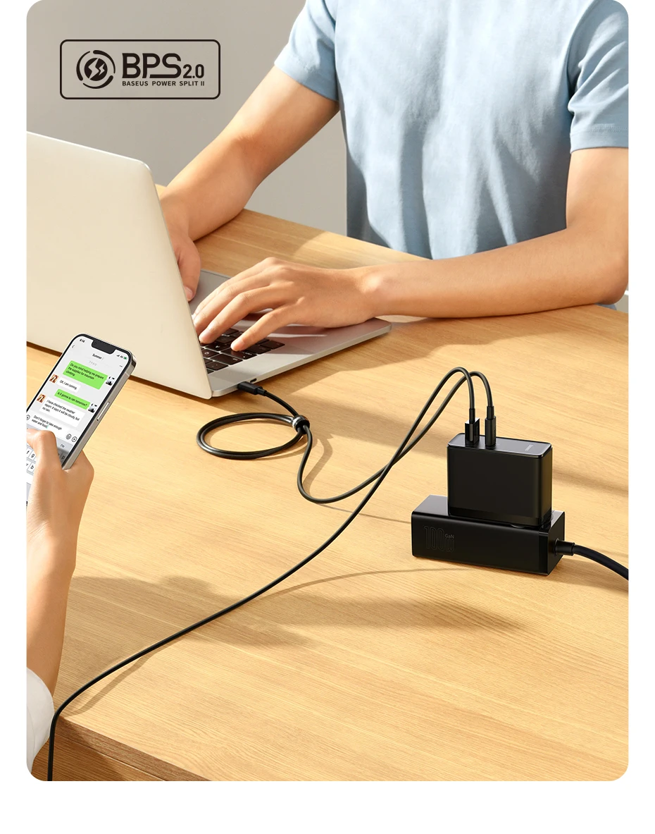 Buy Baseus GaN5 Pro 100W C+U Fast Charger Price In Pakistan available on techmac.pk we offer fast home delivery all over nationwide.