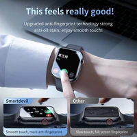 SmartSAFE-Protecteur d'écran pour iWatch 10 HD, film de protection complet transparent pour Apple Watch 10 42mm 46mm, pas de verre 5