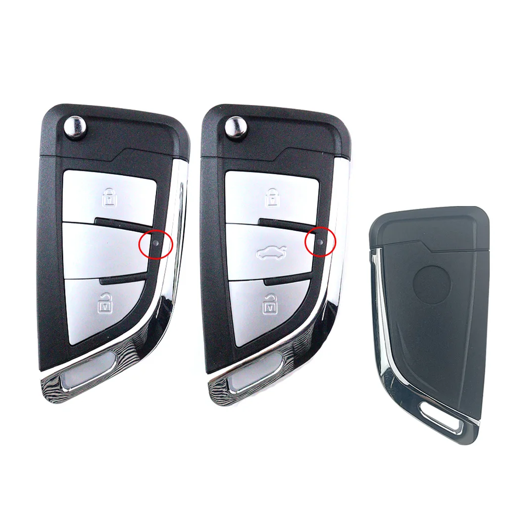 Key Case Car Key Shell Key Cover Folding Car Key Shell Fob Cover 2 3 Bottons Upgrade Car Key Fob Case Shell Housing For Audi A2 A3 A4 A6 A8 TT B5 RS4 Quattr 1994-2002
