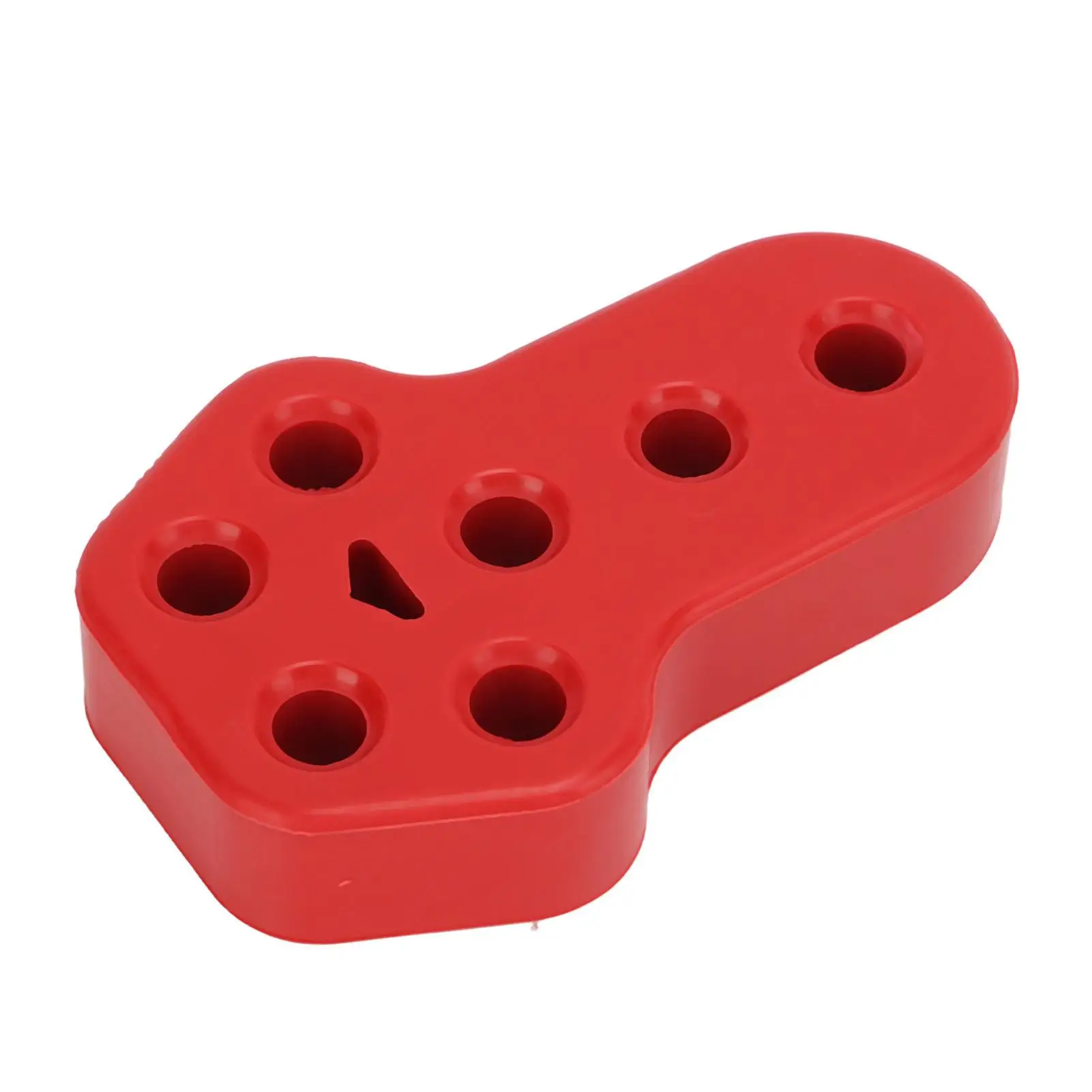 Muffler Rubber Insulator 7 Holes Car Exhaust Hanger Bushing Perfect Replacement for chassis for pipe Bracket