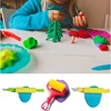 Creative 3D Plasticine Mold Modeling Clay Accessories DIY Play Dough Noodle Tool Kit Plastic Set Knife Mold Kids Educational Toy 1