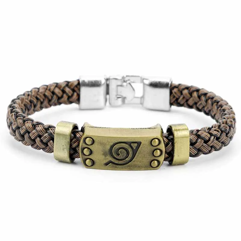 Naruto Anime Inspired Konoha Leaf Bracelet Wristband India | Ubuy