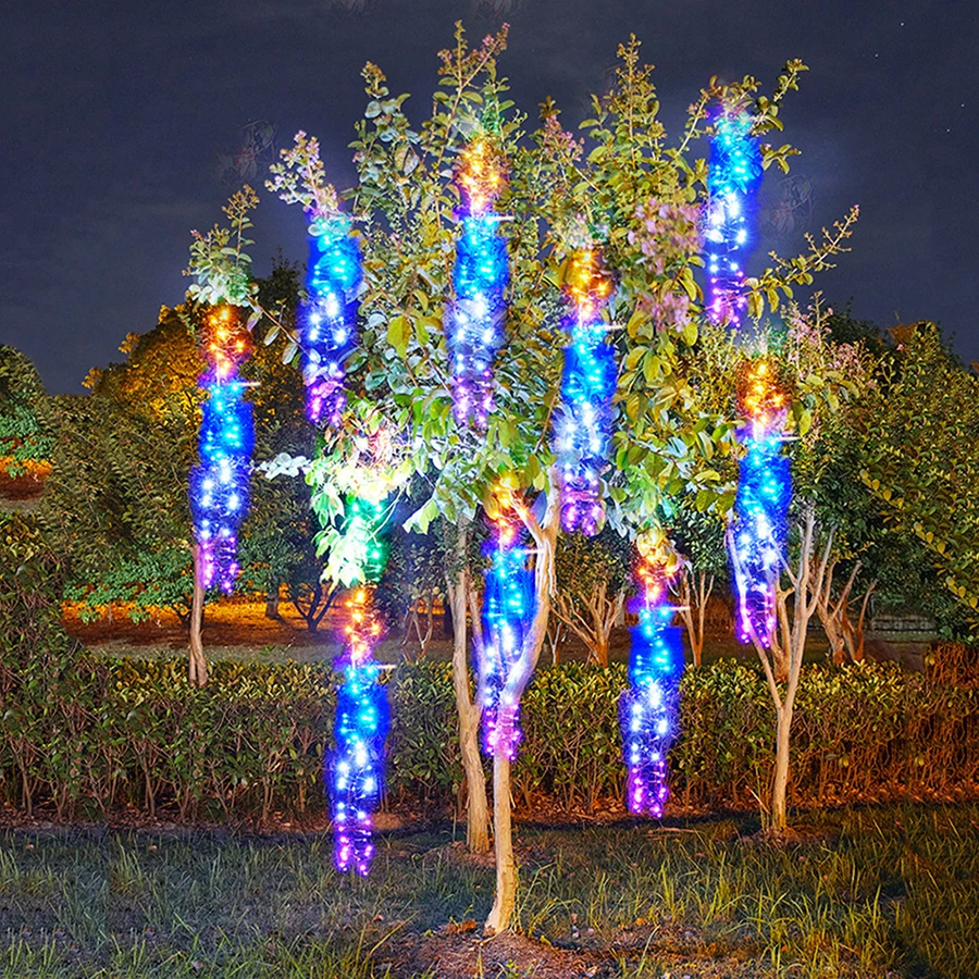 3IN1360LEDChristmasGarlandLEDMeteorShowerRainLightWaterproof