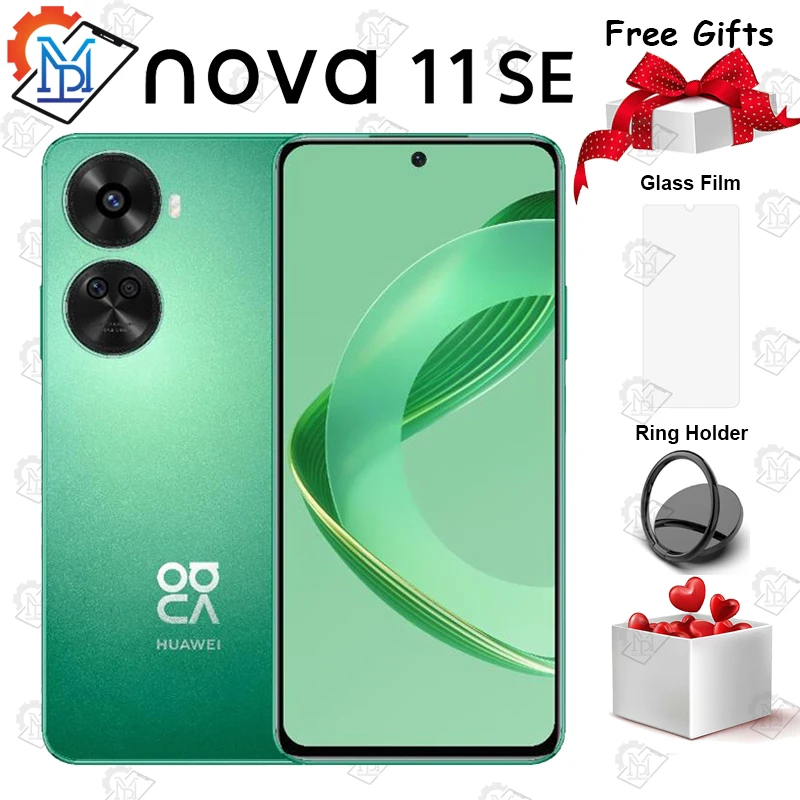Nuovo Originale Huawei Nova 11 Se 4G 6.67 Pollici Schermo Oled Snapdragon 680 Harmonyos 4.0 Fotocamera 108Mp Batteria 4500Mah Smartphone