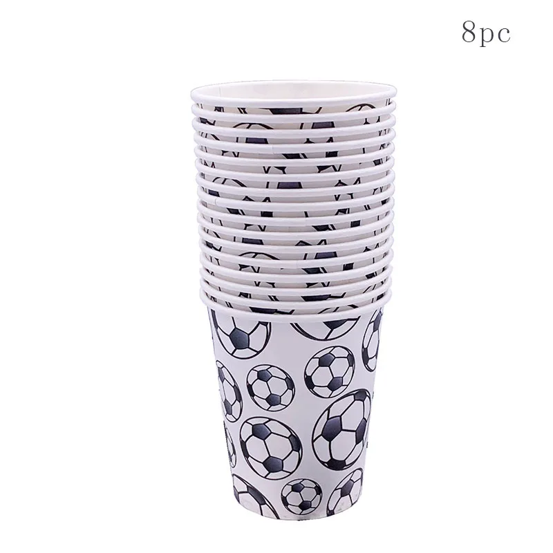 Set Stoviglie Tema Calcio 61 Pezzi - Per Feste Compleanno, Piatti, Bicchieri, Tovaglioli E Tovaglia Per 10 Ospiti