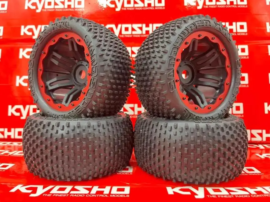 京商スコーピオンxxl31873t2用タイヤセット,1/7オフロードrc