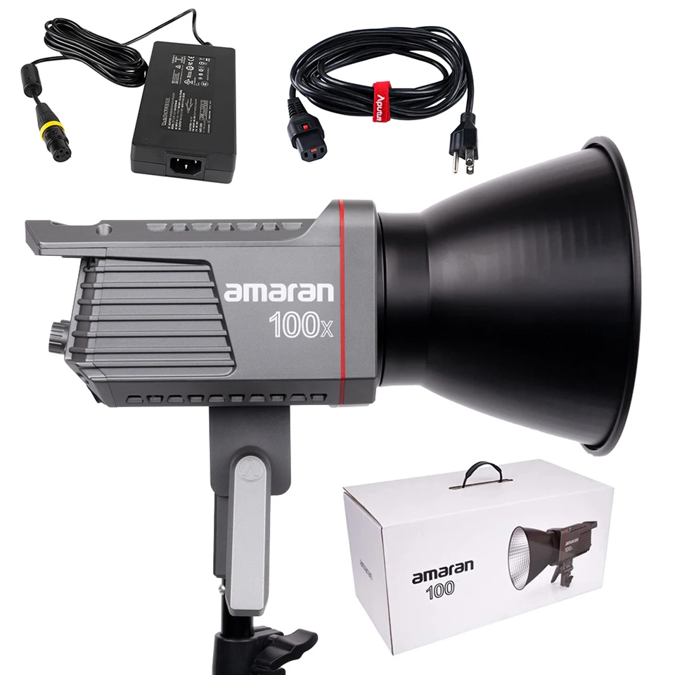 Amaran 100x S LED Video Light 2700-6500K Bi-color 100w Photography 