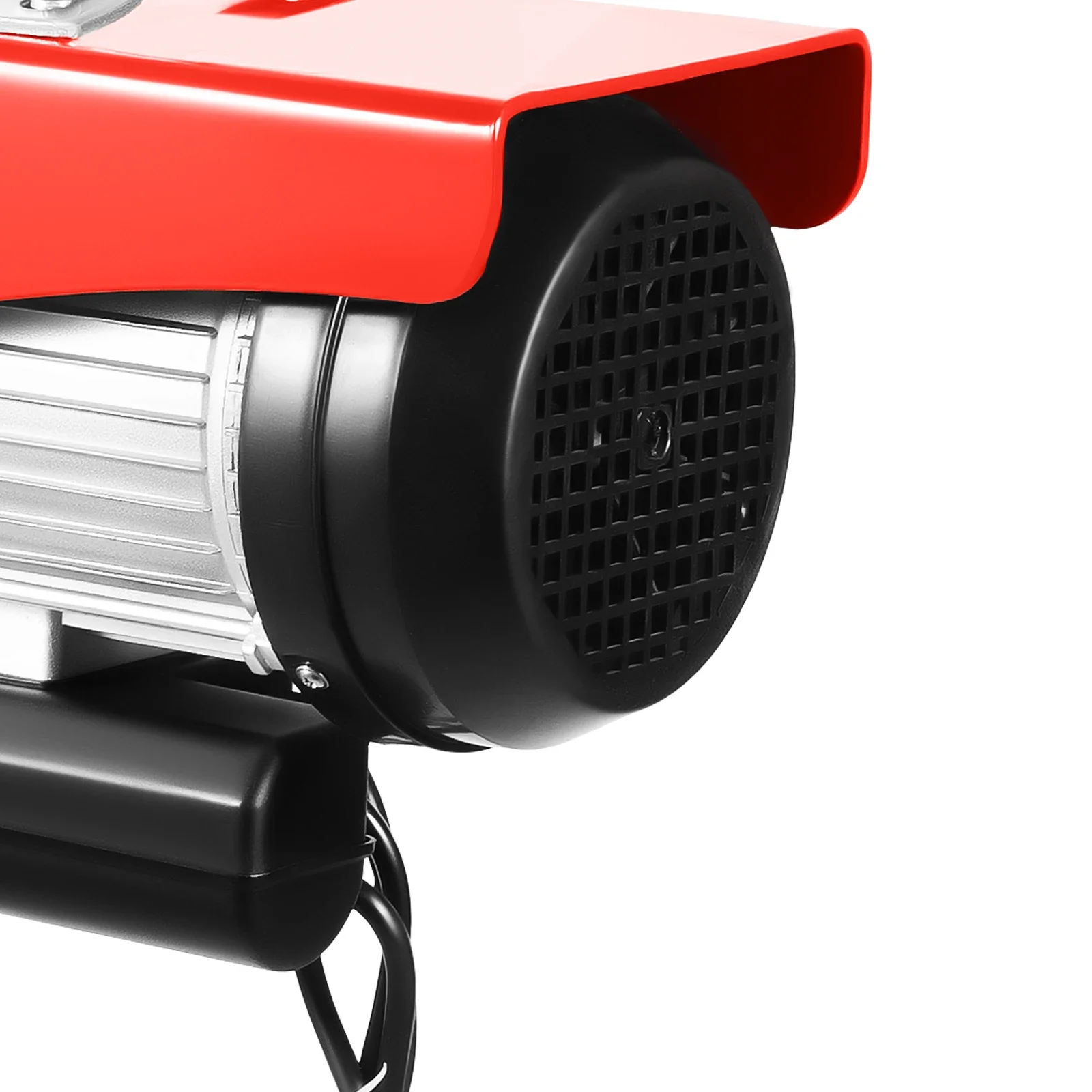 1000 kg robuster Hebekran mit Doppelschlingen und Fernbedienung und Not-Aus, 1,6 kW elektrische Hebewinde, Riemenscheibenkran, Hebedrahtkabel – Detail 7