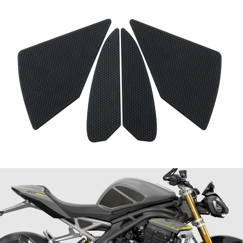 

Motorcycle Tank Traction Pad Anti Slip Sticker Gas Knee Grip Protector For TRIUMPH SPEED TRIPLE 1200 RR 2021-2023