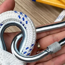 Sturdy Fire Escape Rope Ladder For Safe Evacuation Manufacturing Safety First Wide Application