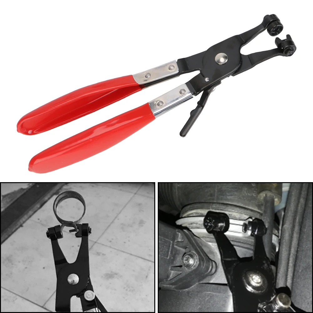 

New Multi-functional Clamp Puller Locking Automobile Hose Clamp Pliers Hose Flat Band Ring-type Gardening Automatic Removal Tool