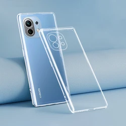 Transparent Soft TPU Silicone Phone Case - Ultra - Thin & Clear Protective Cover - Xiaomi 11i (Clear)
