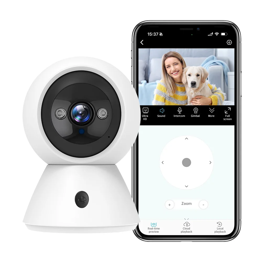 

Камера видеонаблюдения K11, Wi-Fi, ночное видение, 1080P
