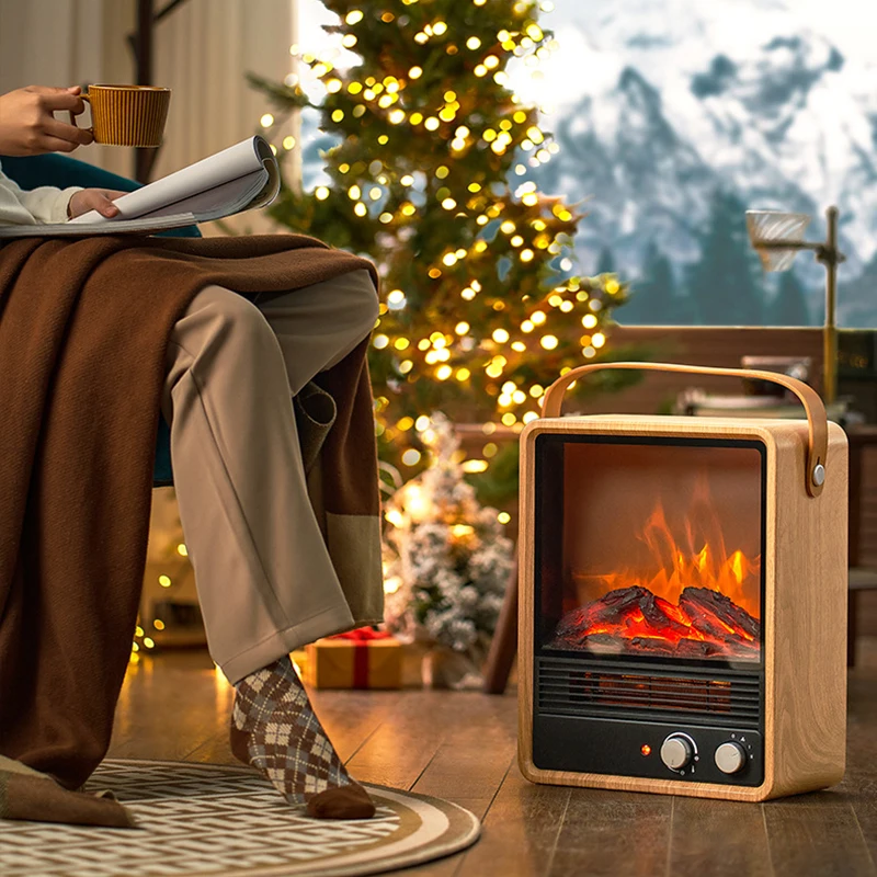 مدفأة لهب ثلاثية الأبعاد فاخرة