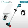 Handheld Electric Foldable Lawn Mower For Makita 18V Battery Adjustable Electric Trimmer With Accessories Garden Pruning Tool 5