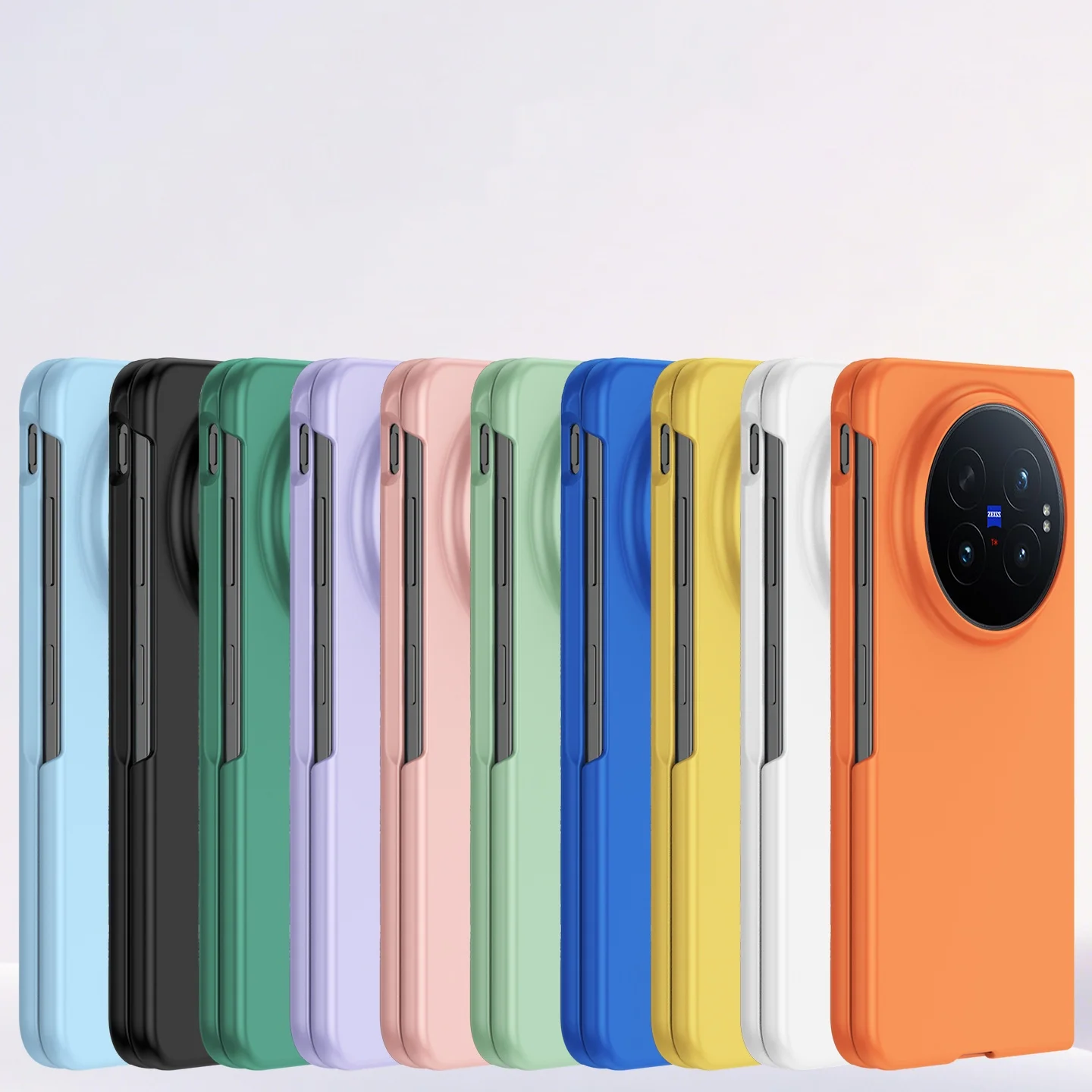 Ultra Slim Candy Color Shockproof Phone Case - Sleek Skin Feel Design