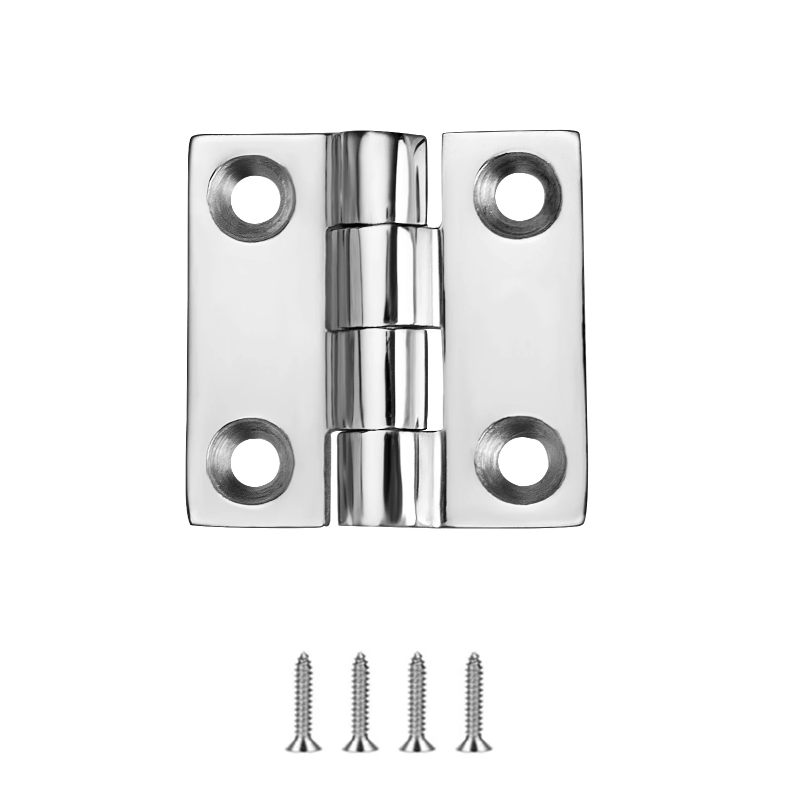 Stainless Steel Boat Hinges,Marine Grade Hinges,  2x2 Inches ( 50X50MM), Heavy Duty 316 Sswith Screws (1 Pcs) practical replaceable brand new soldering iron tip set welding tools silver steel approx 50 mm 1 97 inches