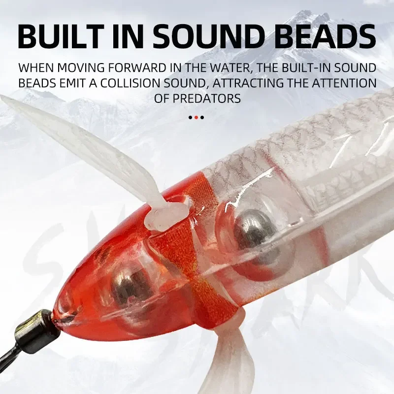 발광 나무 새우 미끼로 낚시의 짜릿한 경험을 즐기세요