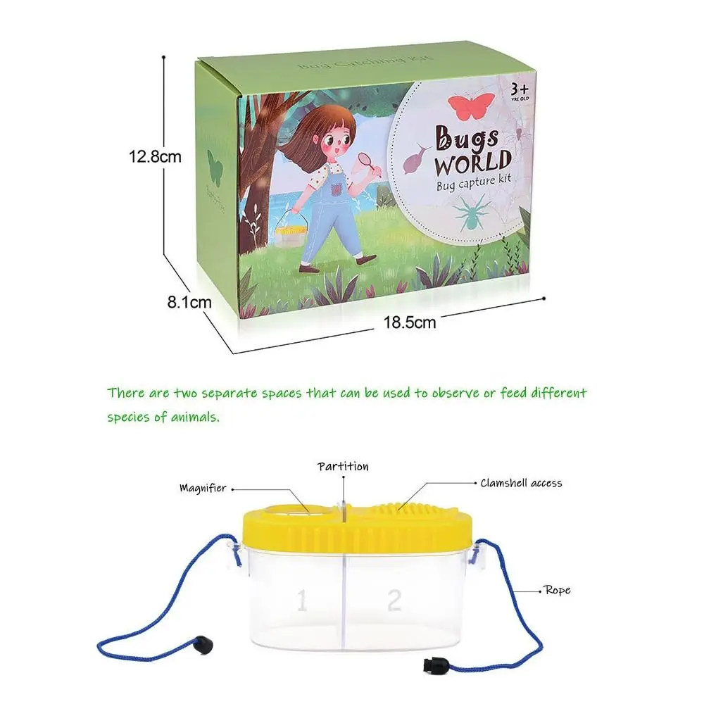Plastic Insect Catcher Outdoor Nature Exploration Tool Kit