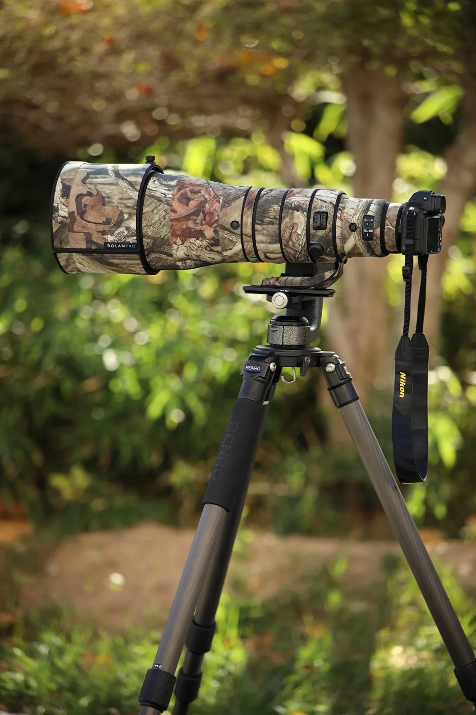 ROLANPRO Wasserdichte SLR Objektiv Camouflage Mantel Für Nikon Z 600mm F4 TC VR S Schutzhülle Guns Fall Kamera regen Abdeckung Z600mmF4 – Detail 7