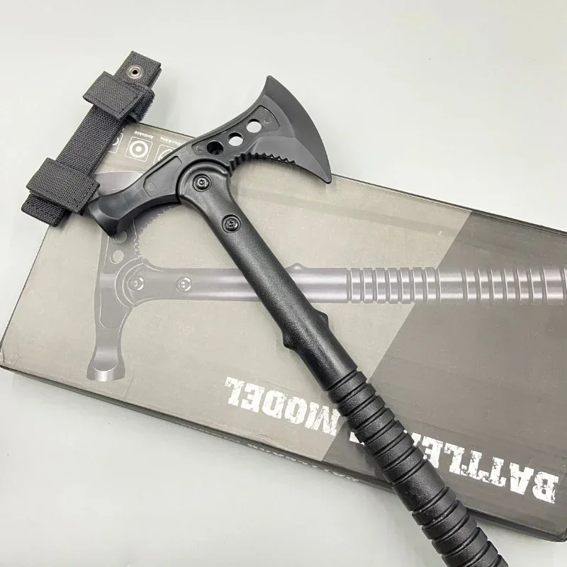 37cm Simulation Axe Rubber Ax Prop Training Model Ax Movie Props Game Samurai Weapon Model Birthday Gift Toys for Boys Game cosplay axe,cosplay prop