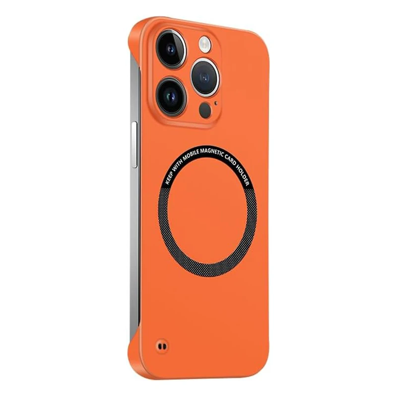 Sleek Luxury Borderless Phone Case with Strong Magnetic Grip and Matte Finish
