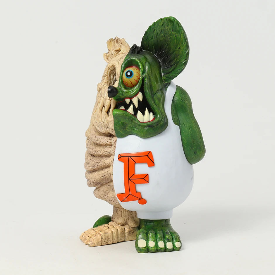 18cm Cartoon Doll Skeleton Rat Fink Mouse Collectible Figure