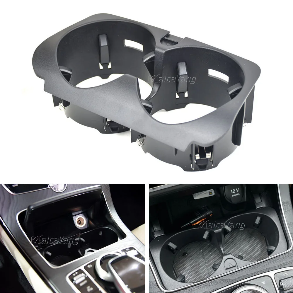 New Front Center Console Water Cup Holder For Mercedes-benz