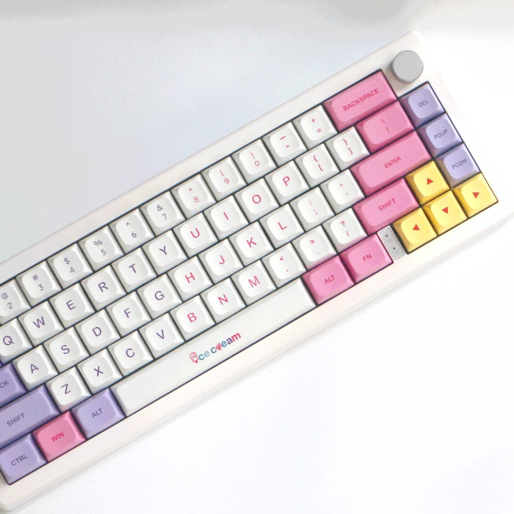 For GMK67 GMK87 Keycaps XDA PBT Key Cap Mechanical Game Wireless USB Keyboard Accessories Suitable for MX Switch Keycap