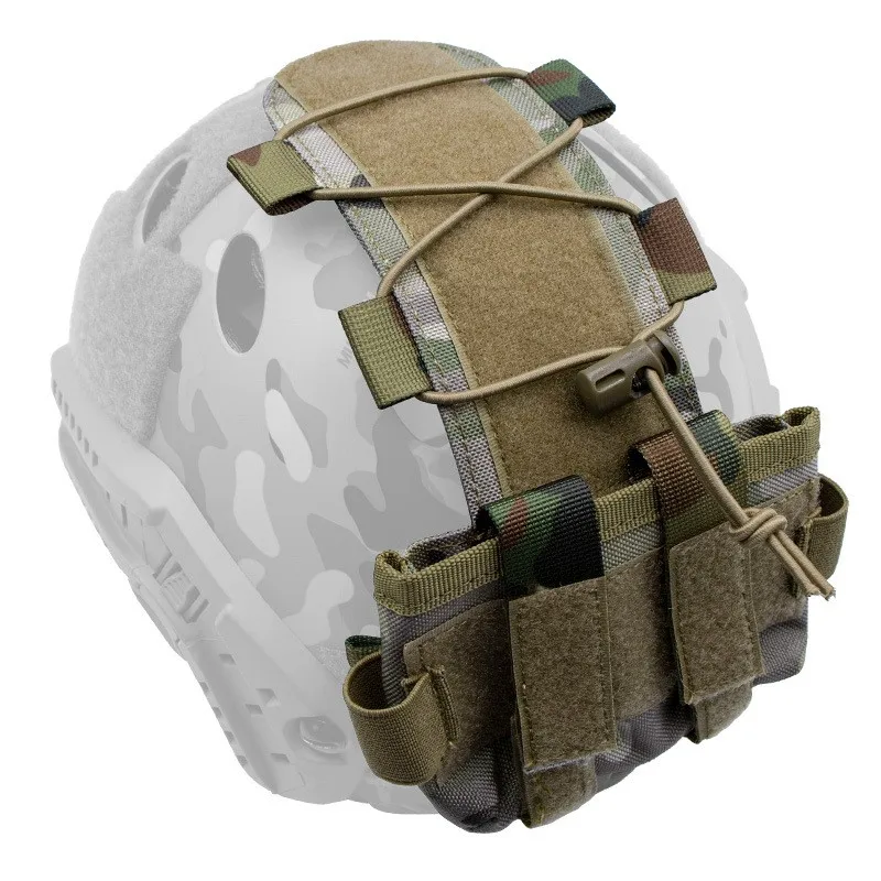 

Tactical Helmet Battery Pouch MK2 Battery Pack M-LOK Helmet Counterweight Night Vision Equipment FAST Helmet Bag