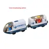 Magnetic Funny New Design Wooden Train Track Battery Operated Compatible With Brio Toys Train 2